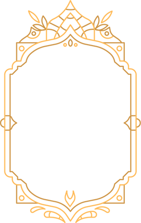 Elegant Ornate Profile Picture Frame